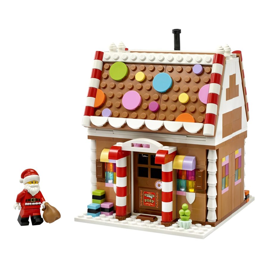 Lego® 40809 Weihnachtliches Lebkuchenhaus von Lego