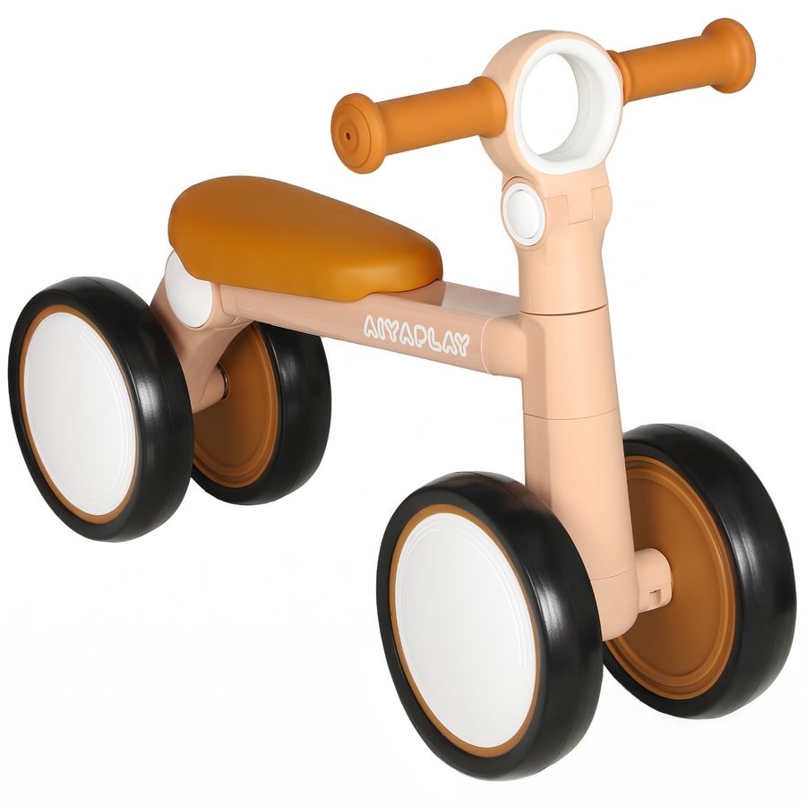 AIYAPLAY Kinder Laufrad Klappbar leicht Lauflernrad mit EVA-Rädern Höhenverstellbarer Sitz Aluminiumrahmen, Kinderlaufrad Balance Bike bis 25 kg Geschenke für Jungen Mädchen 1-3 Jahre Rosa   Aosom von AIYAPLAY
