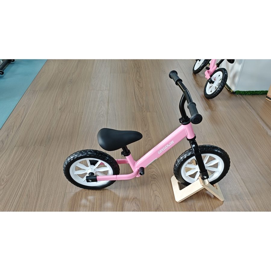 AIYAPLAY Laufrad 2 Jahre, Leuchtende Räder, Pedalfreies Laufrad für Kinder 2–5 Jahre, Tragfähigkeit 50kg, Sitz und Lenker verstellbar, Geräuscharme EVA-Reifen, Stahlrahmen, Geschenk für Jungen Mädchen, Rosa   Aosom von AIYAPLAY
