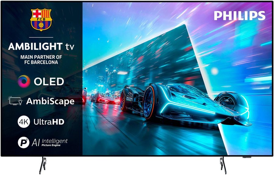 Philips 65OLED761/12 OLED-Fernseher (164 cm/55 Zoll, 4K Ultra HD, Smart-TV) von Philips