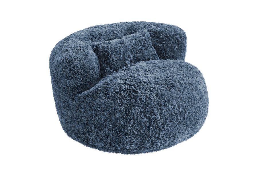 CHITA Sitzsack mit Kissen & Decke, Fleece, Gaming Sitzsack (1 Sitzsack + 1 Kissen +1 Decke), Lounge Chair Cozy, platzsparend, vakuumverpackt von CHITA