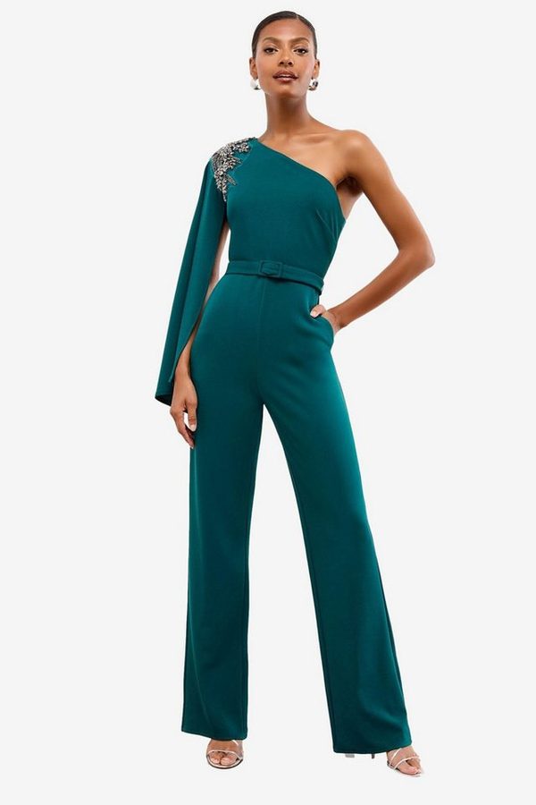 LIPSY Jumpsuit Lipsy Jumpsuit mit One-Shoulder-Design, Petite (1-tlg) von Lipsy